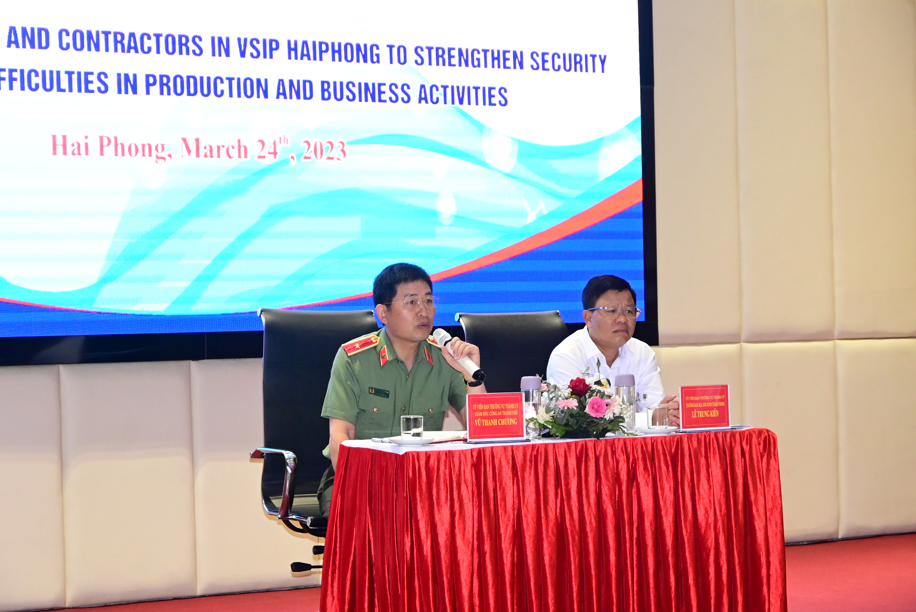 Đối thoại với các nhà đầu tư, nhà thầu Khu công nghiệp Vsip